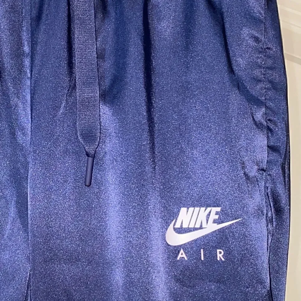 NIKE AIR Satin Court Jogger Pants Purple/Blue Women’s Size XS